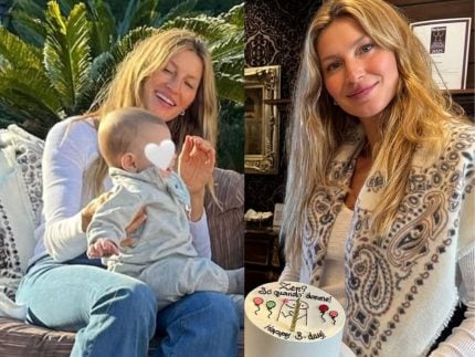 Gisele Bündchen comemora 45 anos ao lado da gêmea e do filho com professor brasileiro