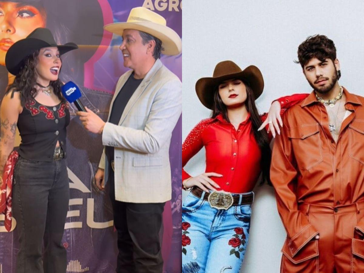 Ana Castela reage a pergunta sobre Zé Felipe e não nega romance: 