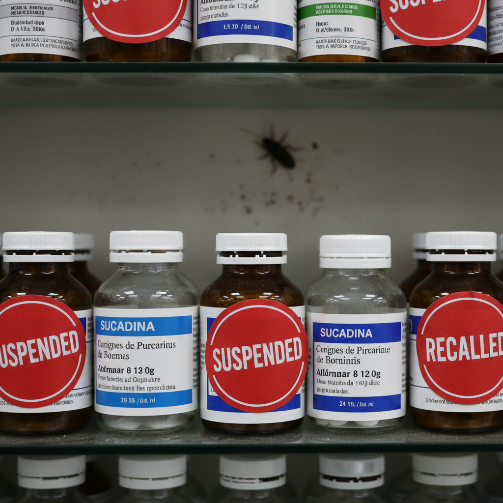 Anvisa Suspende Lotes de Medicamentos por Contaminação