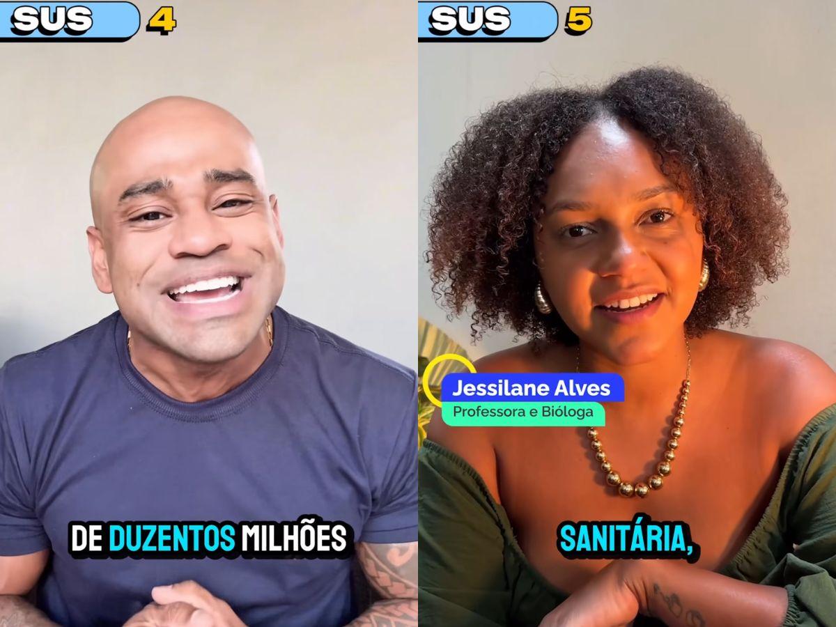 Campanha do SUS une ex-BBBs em defesa da saúde pública