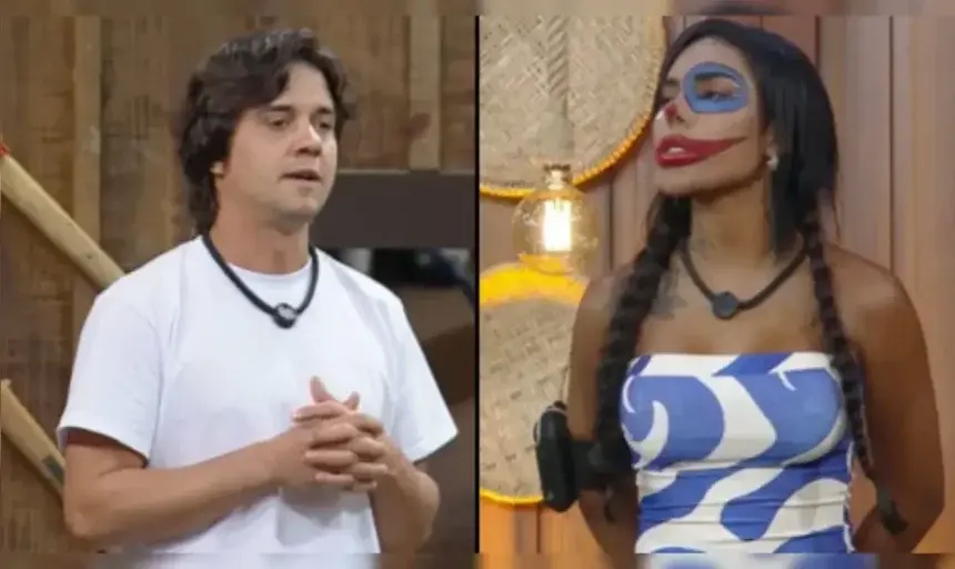 Carol Lakker e Guilherme Boury: briga explode em reality show