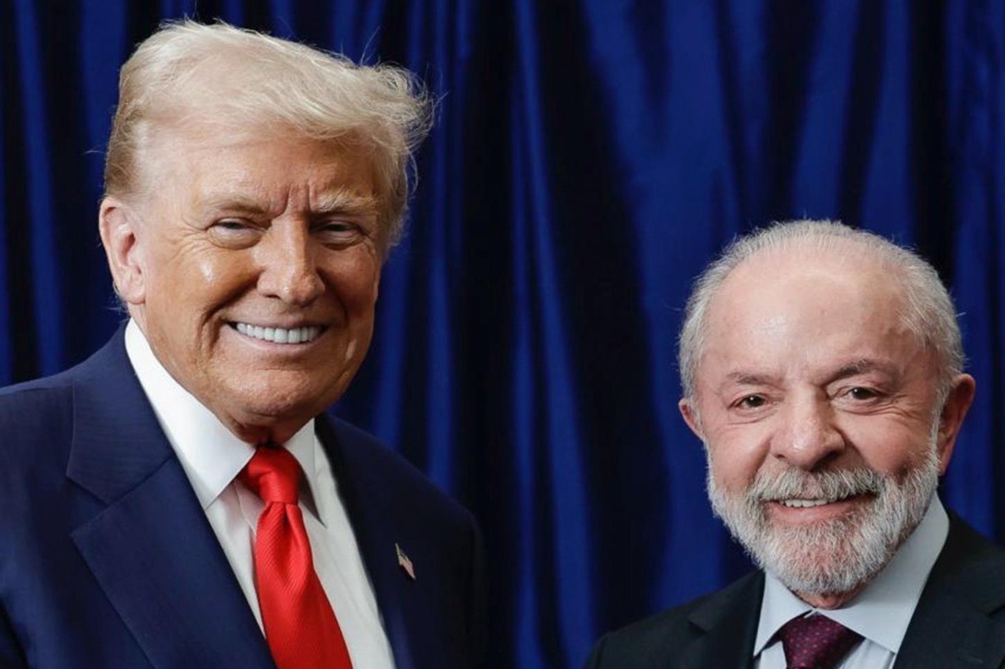 Foto Histórica: Lula e Trump Juntos Abrem Caminho para Negociações Cruciais e Fim da Taxação Exagerada