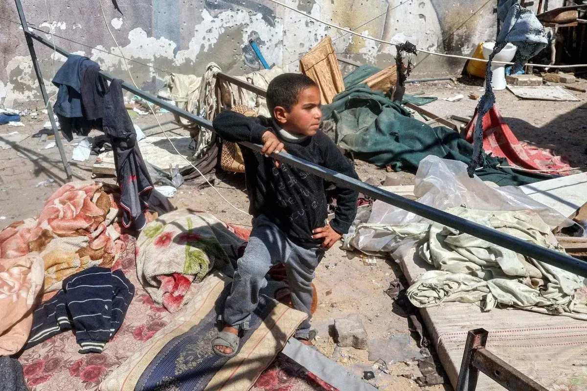 Gaza: 64 mil crianças mortas ou feridas, alerta Unicef