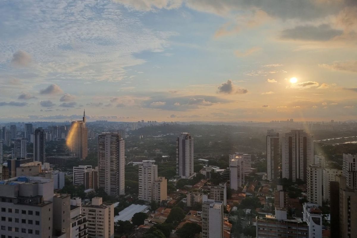 SP terá variação de temperatura de mais de 10ºC nesta quinta (23/10)