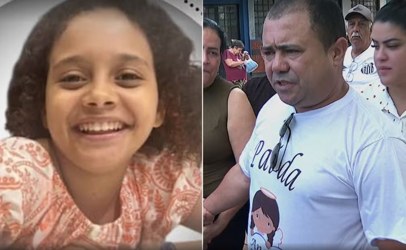 Pai de menina morta pelo padrasto faz forte desabafo. Veja o que ele disse