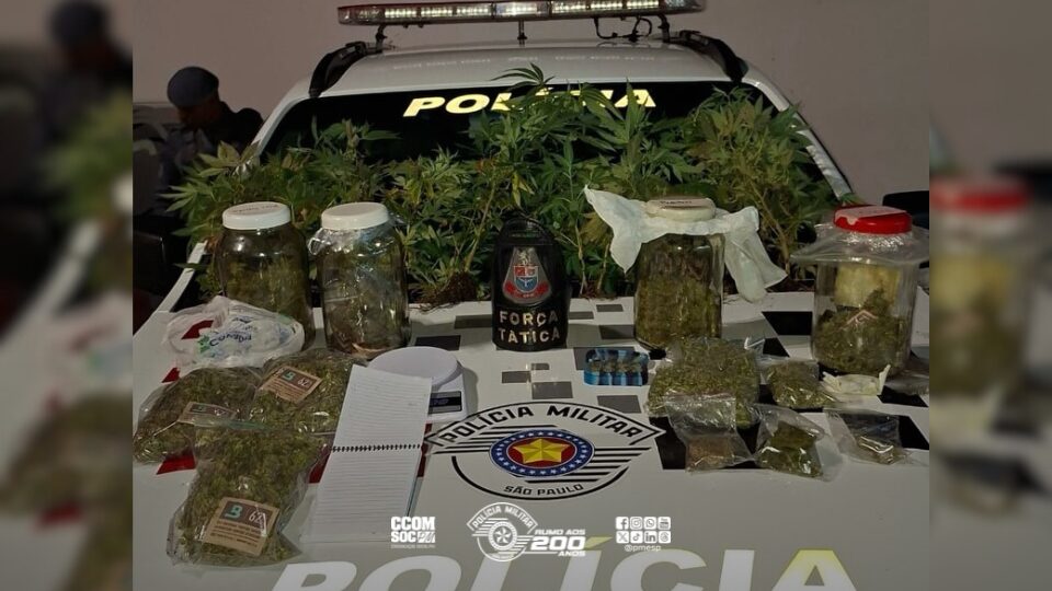 Polícia Militar prende indivíduo por tráfico de drogas em Rio Claro – SP