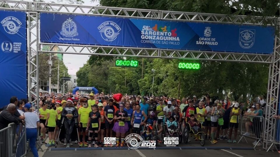 58ª Corrida Sargento Gonzaguinha celebra o esporte e a tradição na capital paulista