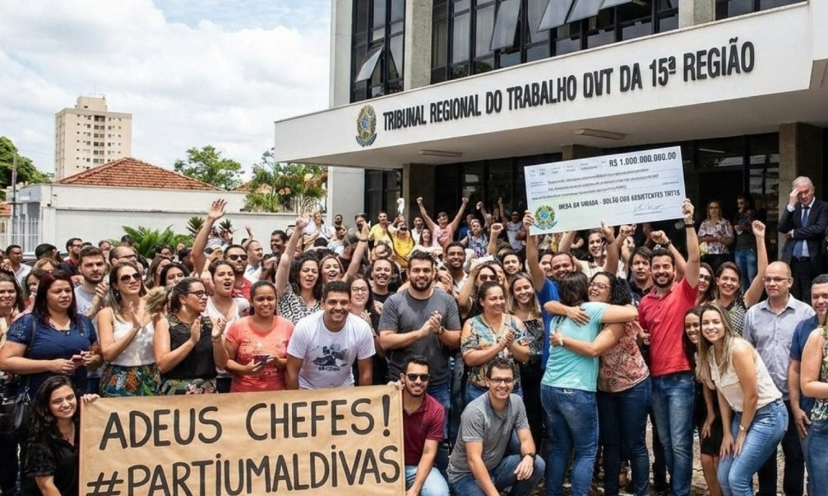 Confiantes: assistentes de juiz preparam saída em massa após bolão da Mega da Virada