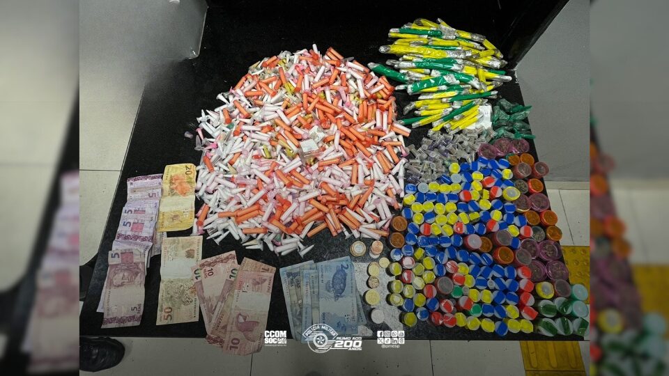Baep apreende mais de 2,6 kg de entorpecentes em operação na Zona Sul de São Paulo