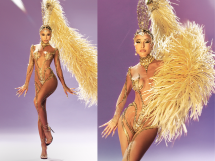 Sabrina Sato cumpre maratona carnavalesca entre Gaviões e Vila Isabel