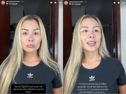 Ex-namorada de MC Gui denuncia bloqueio em redes sociais e expõe dívida de mais de R$ 20 mil