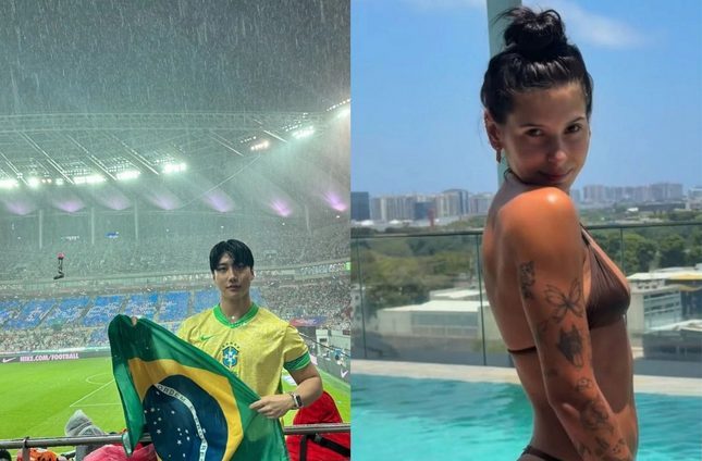 Ana Castela e influenciador coreano Hooni se encontram; veja o vídeo