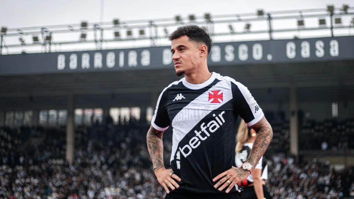 Coutinho encerra sua passagem pelo Vasco e recebe apoio de Neymar e Lucas Moura