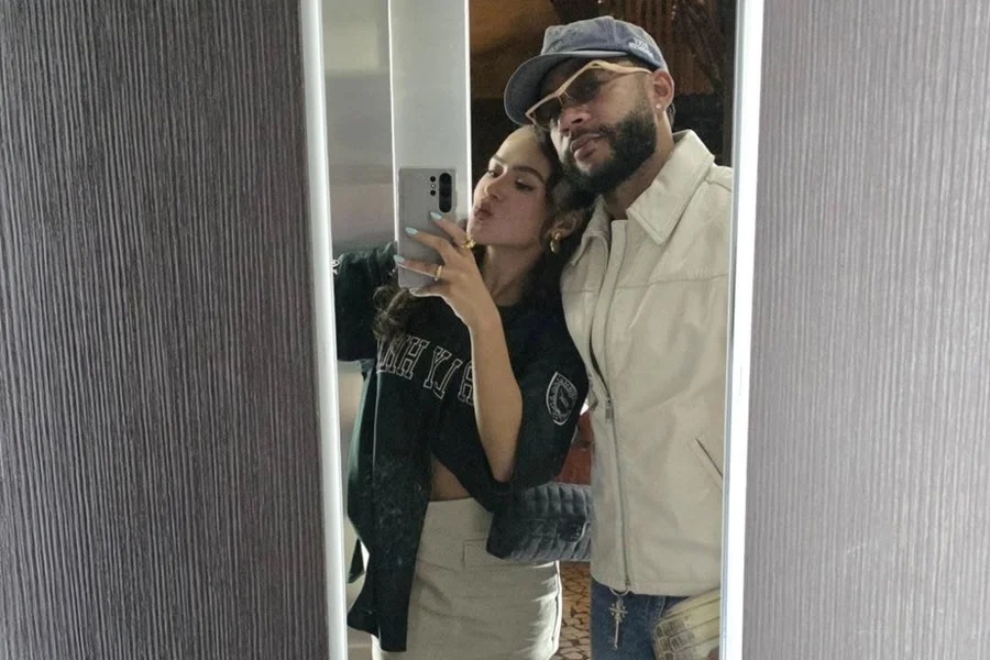 Maisa celebra aniversário de Memphis Depay com foto íntima