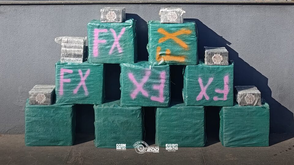 Operação Impacto: TOR apreende 325 kg de cocaína avaliados em R$ 22,5 milhões