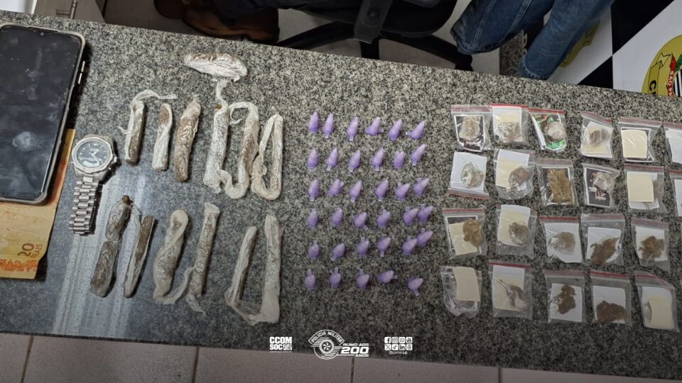 Homem é preso por tráfico de drogas em Mogi Guaçu