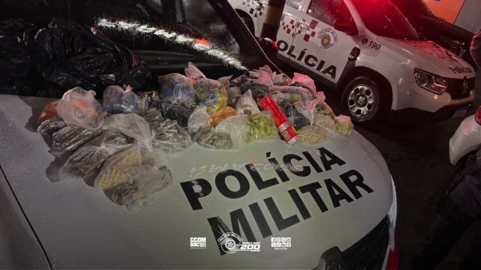 Polícia Militar detém traficante e confisca vasto arsenal de entorpecentes no Bairro Soberano