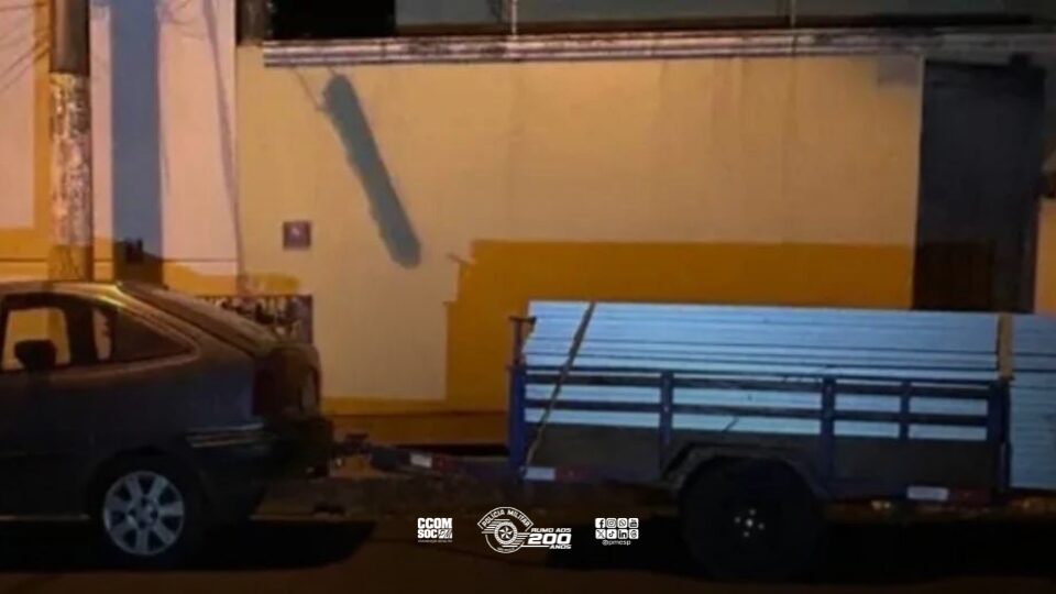 Polícia Militar recupera painéis solares furtados e prende três em Bilac, São Paulo