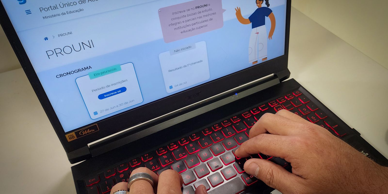 Prazo final para alunos do Prouni 2026 comprovarem informações nas faculdades é hoje
