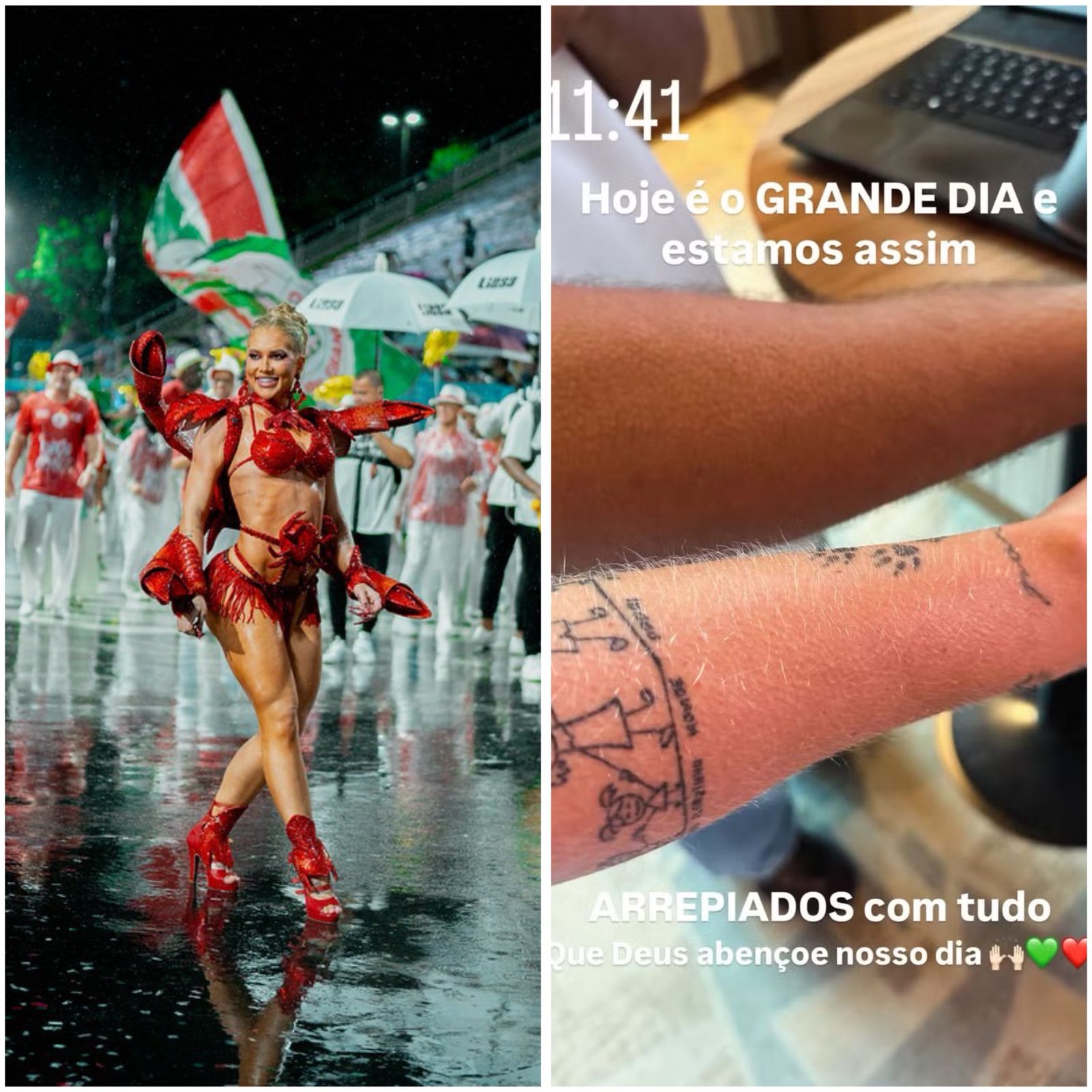 Virginia Fonseca compartilha emoções antes de sua estreia como rainha de bateria da Grande Rio