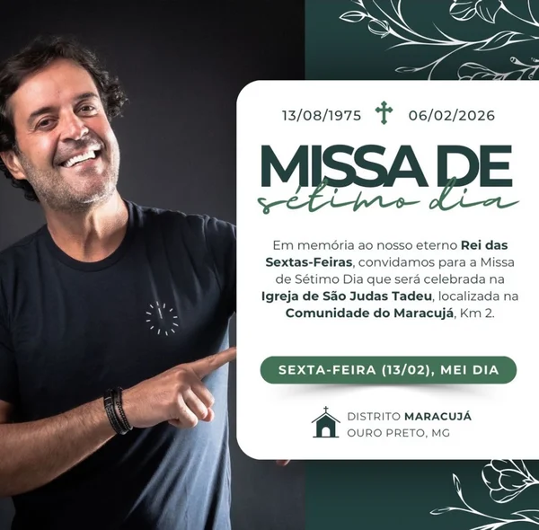 Viúva de Henrique Maderite anuncia missa de sétimo dia do influenciador