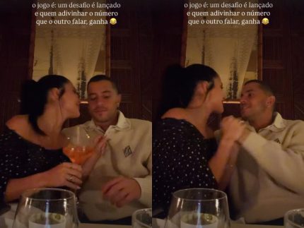 Jade Picon e André Lamoglia exibem cumplicidade em jantar parisiense