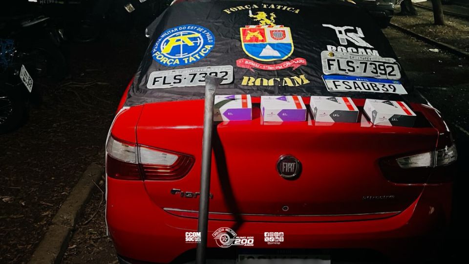 Dois são presos em flagrante por furto a farmácia e uso de carro roubado na zona oeste de São Paulo