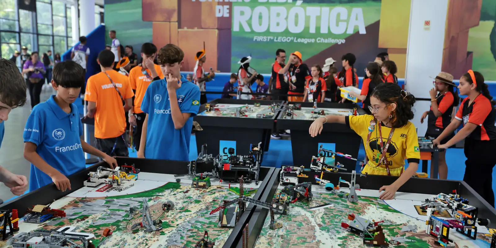 Festival SESI de Educação traz competição de robótica para São Paulo