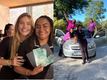Funcionária de Virginia Fonseca celebra compra de carro e a chama de 