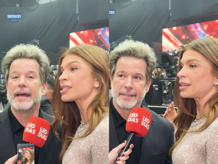 Grazi Massafera e Murilo Benício celebram química em cena e dedicam troféus a Sophie Charlotte