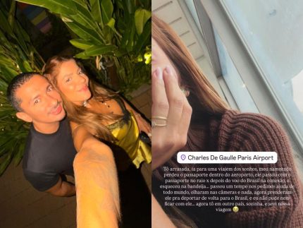 Hariany Almeida narra incidente do namorado 