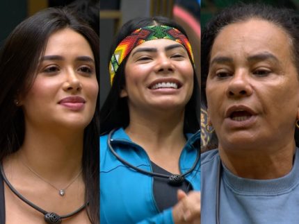 Jordana, Marciele e Solange Couto formam o paredão do BBB26 em modo turbo