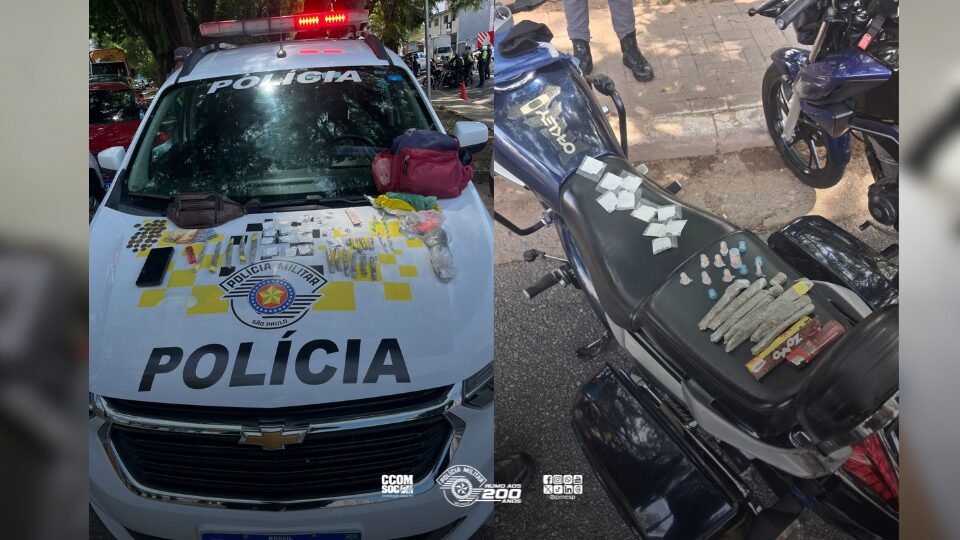 Operação Cavalo de Aço resulta na prisão de motociclista por tráfico na zona norte de São Paulo
