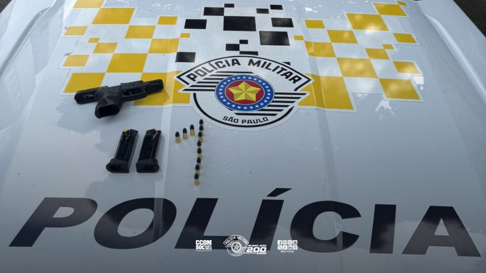 Operação policial em Diadema resulta na prisão de homem com arma e foragido por homicídio