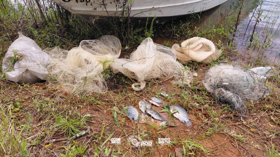 Polícia Militar Ambiental multa pescadores ilegais na Represa Billings