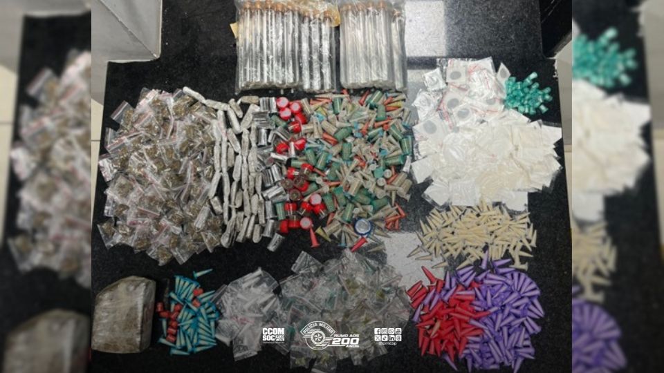 Polícia Militar confisca mais de 600 porções de entorpecentes na zona leste de São Paulo