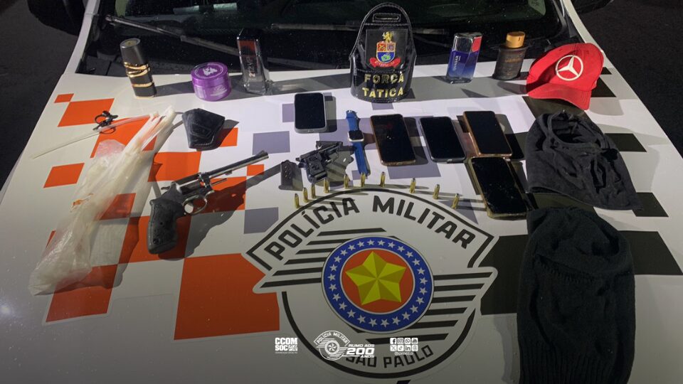 PM impede assalto a casa e detém três suspeitos na zona sul de São Paulo