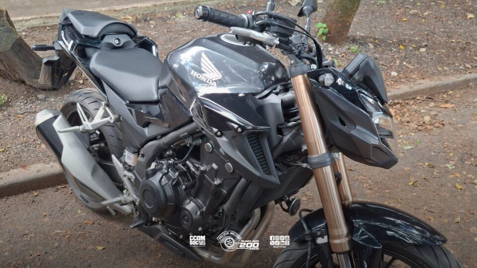 Polícia Militar frustra roubo de moto e detém indivíduo na zona oeste da capital