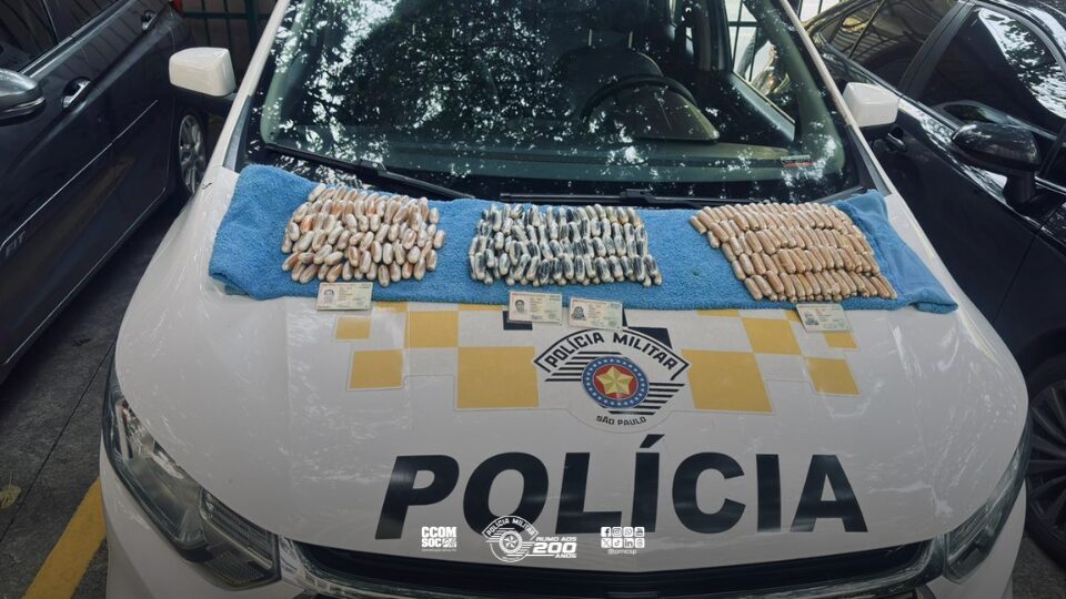 Polícia Militar apreende drogas em ônibus interestadual em São Paulo