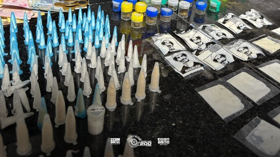 Polícia Militar prende homem com mais de 560 porções de drogas na zona sul de São Paulo