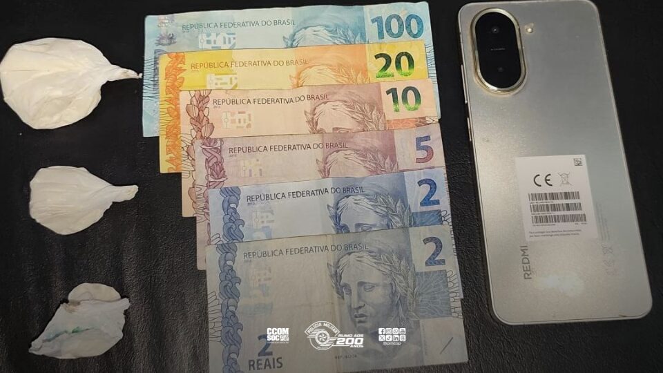 Polícia Militar detém homem por tráfico de drogas em Presidente Epitácio