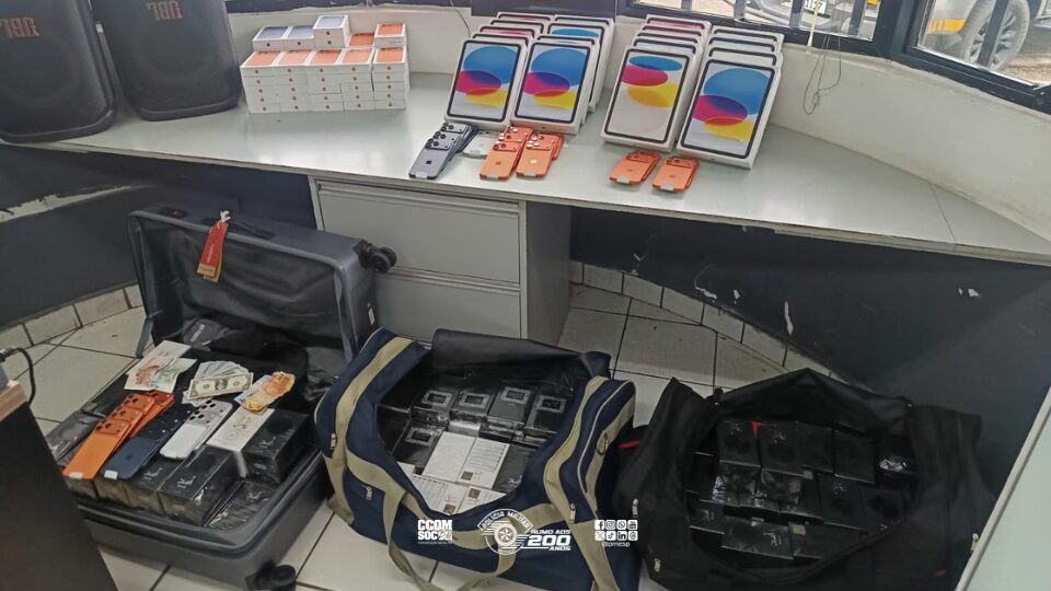 Policiais do TOR apreendem R$ 675 mil em produtos de descaminho e moeda estrangeira na rodovia Castelo Branco