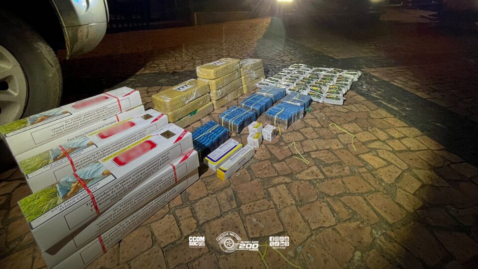 TOR apreende mais de 15 kg de entorpecentes, medicamentos e cigarros em rodovia de Araçatuba/SP