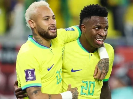 Vini Jr. expressa desejo pela volta de Neymar à Seleção, mas delega decisão a Ancelotti