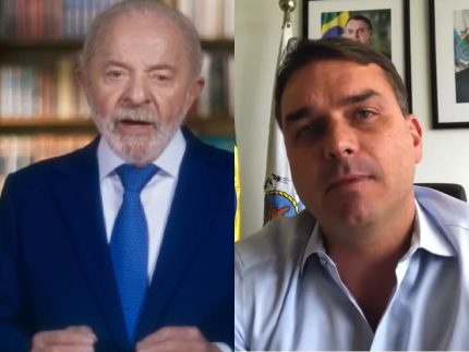 Flávio Bolsonaro supera Lula numericamente pela primeira vez em pesquisa Datafolha de segundo turno