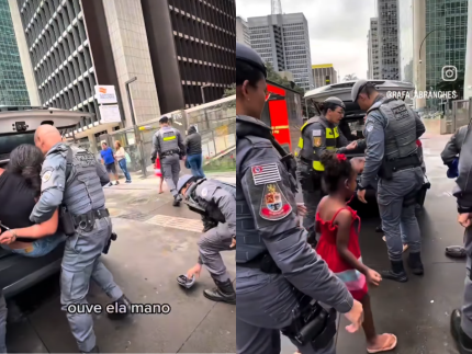 Diarista é detida pela PM na frente da filha após cobrança; SSP investiga conduta