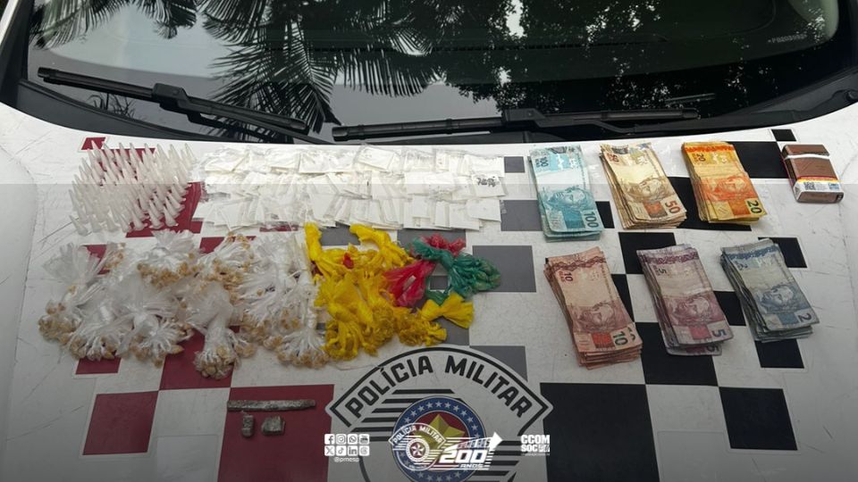 Dois homens são detidos por tráfico de drogas na zona oeste de São Paulo