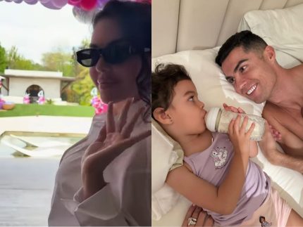 Georgina Rodríguez mostra festa de aniversário da filha com Cristiano Ronaldo em mansão luxuosa