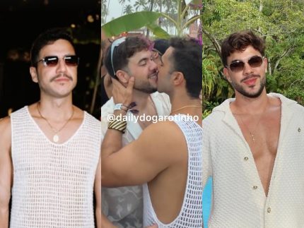 Álvaro e ex-BBB Matheus Lisboa confirmam que estão se conhecendo melhor
