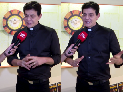 Padre Reginaldo Manzotti aborda o maior desafio dos famosos e menciona personalidades